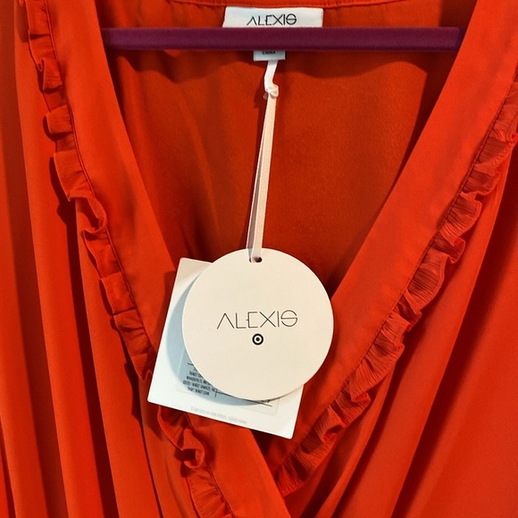 Alexis Red Ruffled Maxi Dress - Picture 6 of 6